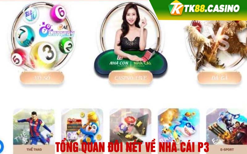 Tổng quan đôi nét về nhà cái P3